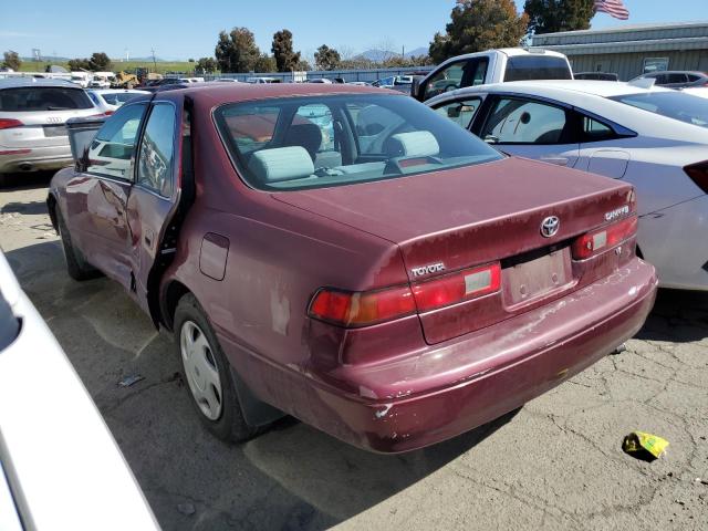 JT2BF22K5W0092385 - 1998 TOYOTA CAMRY CE BURGUNDY photo 2