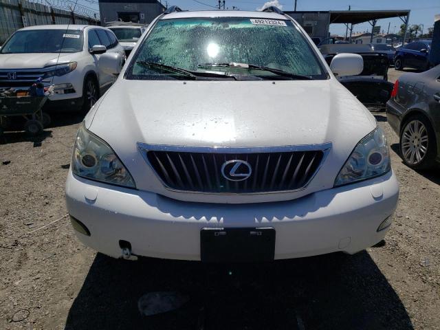 2T2GK31U38C047600 - 2008 LEXUS RX 350 WHITE photo 5