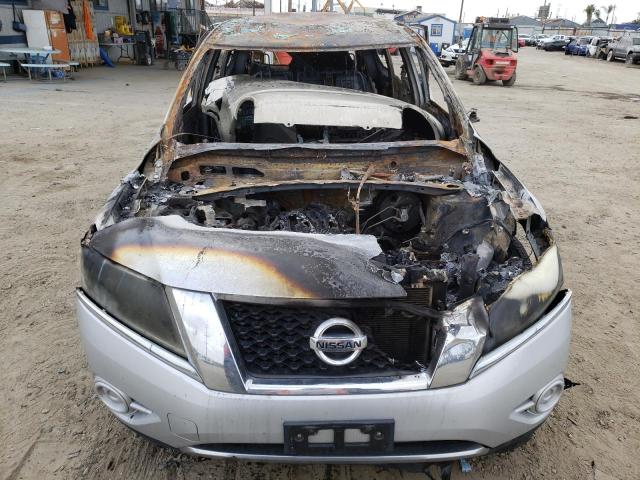 5N1AR2MN8DC659942 - 2013 NISSAN PATHFINDER S SILVER photo 5