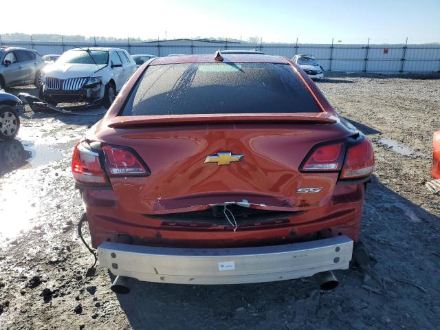 6G3F15RW3FL123426 - 2015 CHEVROLET SS ORANGE photo 6