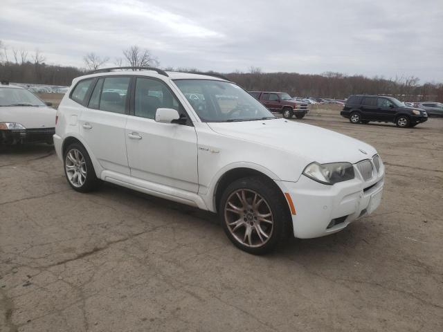 WBXPC93447WF11183 - 2007 BMW X3 3.0SI WHITE photo 4