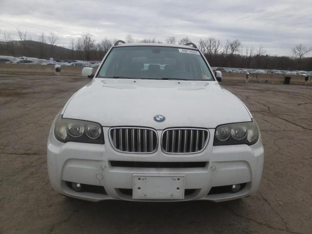 WBXPC93447WF11183 - 2007 BMW X3 3.0SI WHITE photo 5