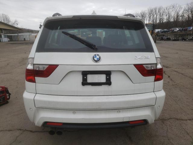 WBXPC93447WF11183 - 2007 BMW X3 3.0SI WHITE photo 6