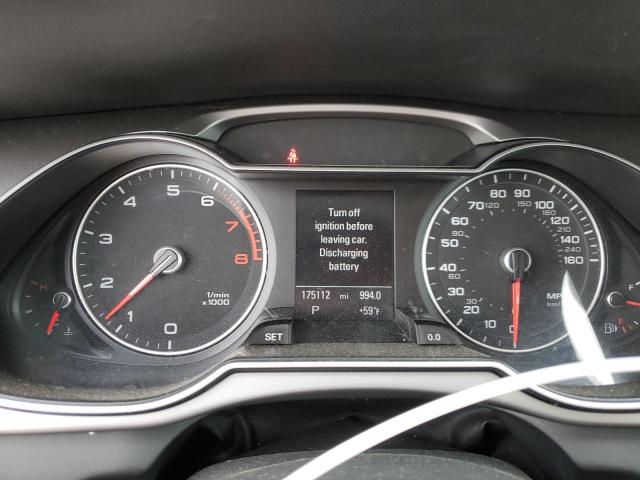 WA1UFAFL5DA212622 - 2013 AUDI A4 ALLROAD PREMIUM PLUS GRAY photo 9