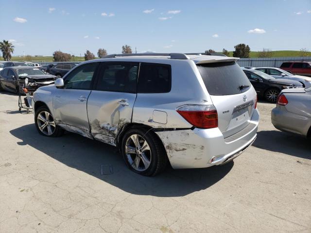 JTEDS43AX92088334 - 2009 TOYOTA HIGHLANDER SPORT SILVER photo 2