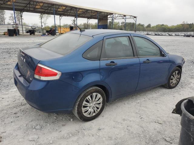 1FAHP34NX8W149858 - 2008 FORD FOCUS S/SE BLUE photo 3