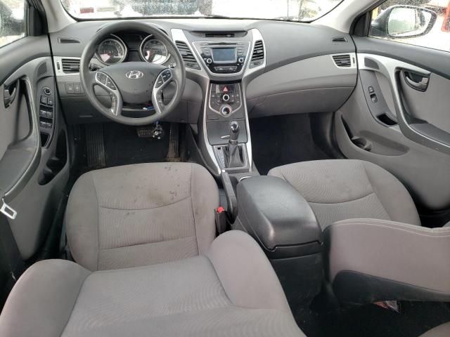 KMHDH4AEXFU413178 - 2015 HYUNDAI ELANTRA SE GRAY photo 8