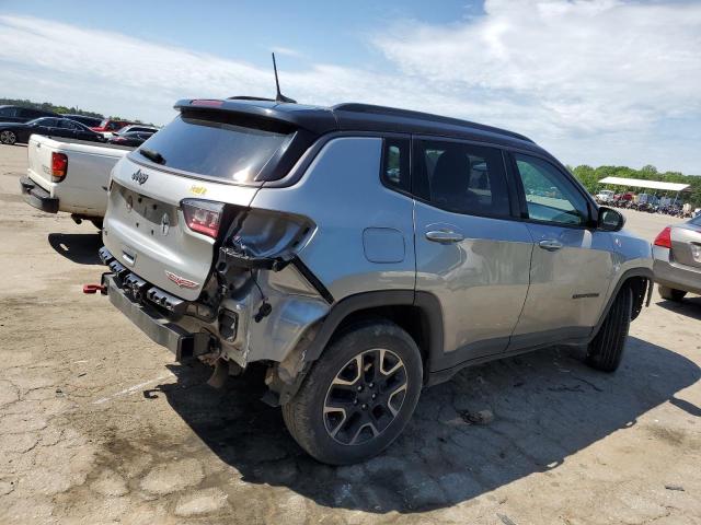 3C4NJDDBXKT722054 - 2019 JEEP COMPASS TRAILHAWK GRAY photo 3