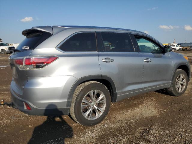 5TDKKRFH8ES034339 - 2014 TOYOTA HIGHLANDER XLE 银色 照片 3