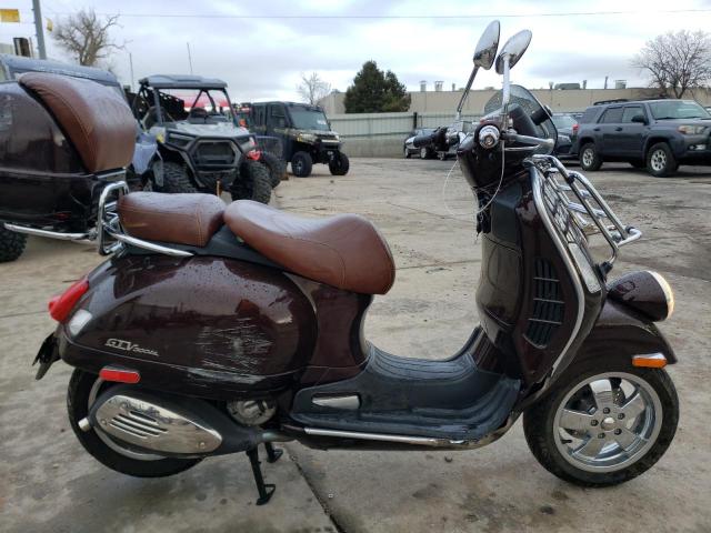 ZAPM459L1C5900833 - 2012 VESPA GTS 300 SUPER BROWN photo 1