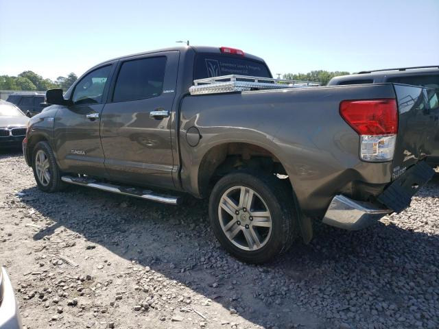 5TFFY5F11CX121664 - 2012 TOYOTA TUNDRA CREWMAX LIMITED TAN photo 2