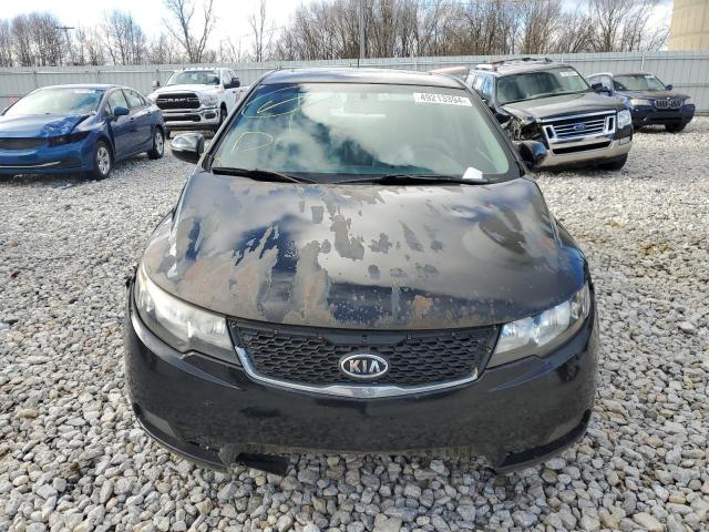 KNAFU4A27C5534171 - 2012 KIA FORTE EX BLACK photo 5