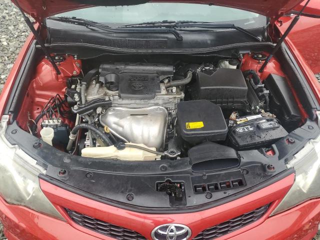 4T1BF1FKXDU664161 - 2013 TOYOTA CAMRY L RED photo 11