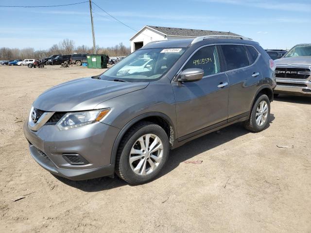 5N1AT2MT6EC819494 - 2014 NISSAN ROGUE S GRAY photo 1