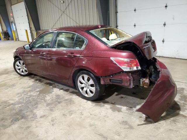 1HGCP2F85AA171759 - 2010 HONDA ACCORD EXL BURGUNDY photo 2