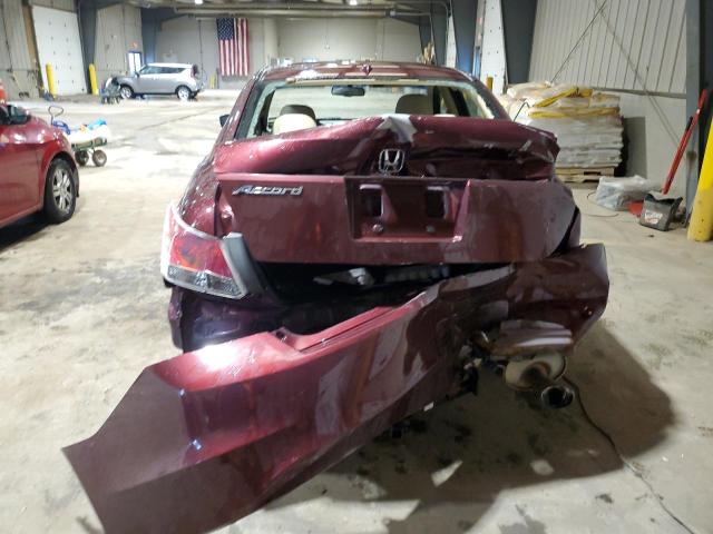 1HGCP2F85AA171759 - 2010 HONDA ACCORD EXL BURGUNDY photo 6