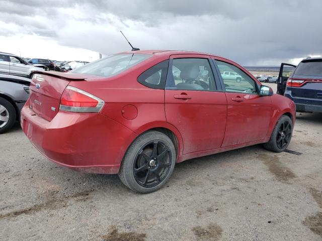 1FAHP36N39W107160 - 2009 FORD FOCUS SES RED photo 3