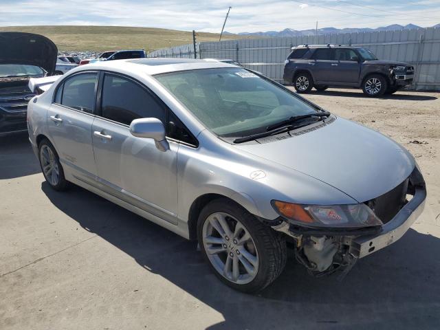 2HGFA55508H709920 - 2008 HONDA CIVIC SI SILVER photo 4