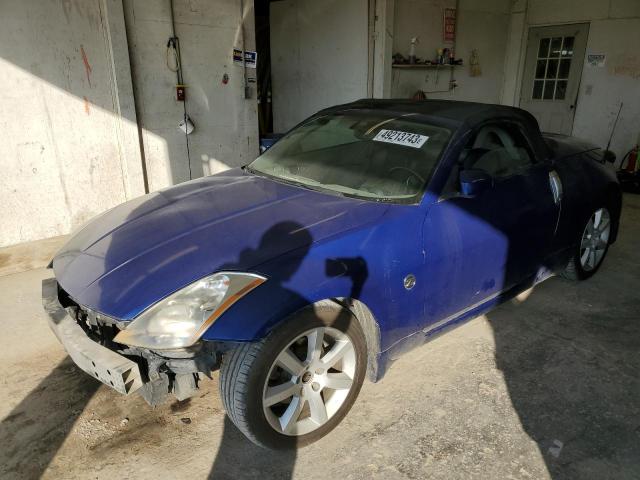 JN1AZ36AX5M751721 - 2005 NISSAN 350Z ROADSTER BLUE photo 1