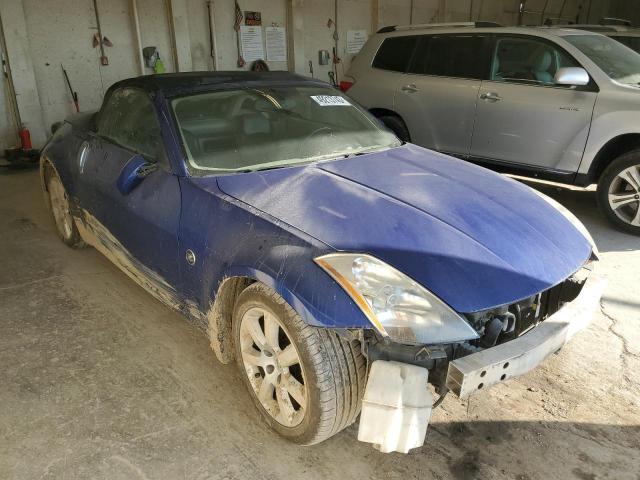 JN1AZ36AX5M751721 - 2005 NISSAN 350Z ROADSTER BLUE photo 4