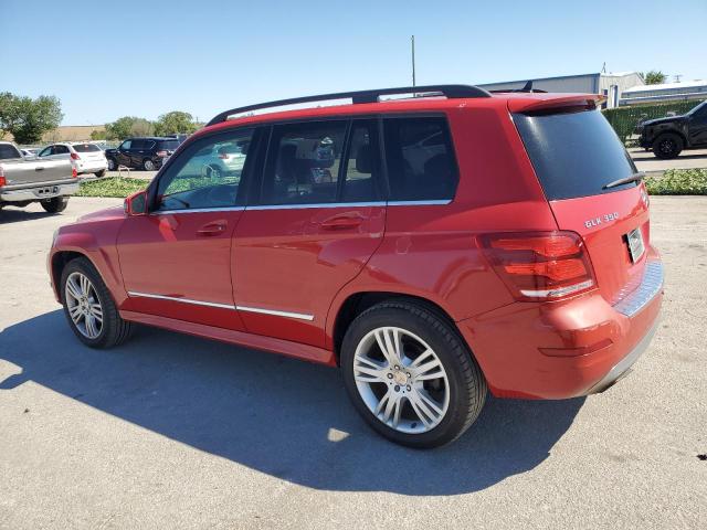 WDCGG5HBXDG150072 - 2013 MERCEDES-BENZ GLK 350 RED photo 2