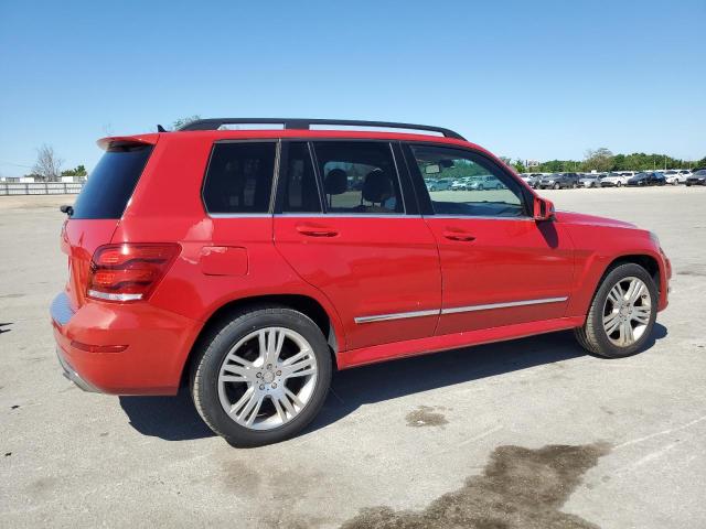 WDCGG5HBXDG150072 - 2013 MERCEDES-BENZ GLK 350 RED photo 3