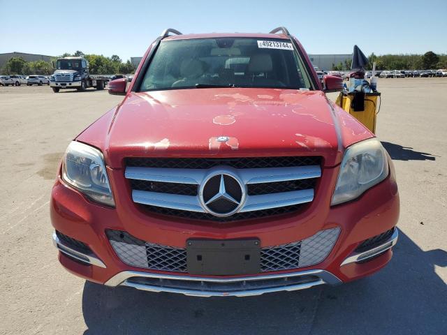 WDCGG5HBXDG150072 - 2013 MERCEDES-BENZ GLK 350 RED photo 5