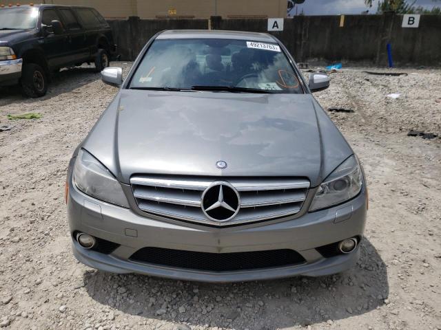 WDDGF56X78R021908 - 2008 MERCEDES-BENZ C 350 SILVER photo 5