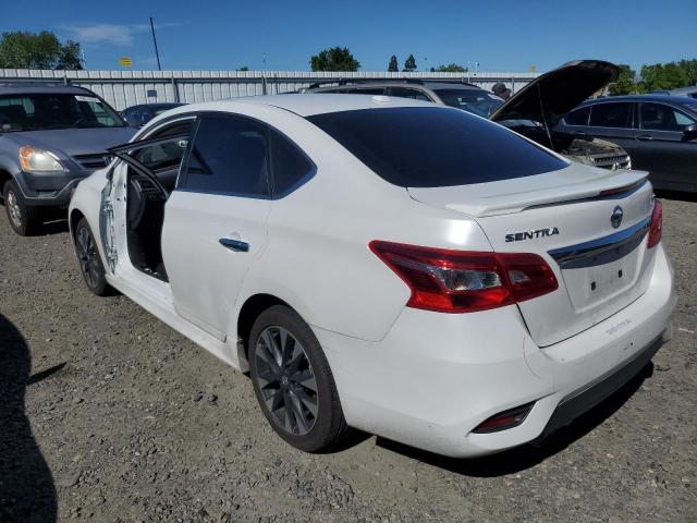 3N1AB7AP1KY256758 - 2019 NISSAN SENTRA S WHITE photo 2