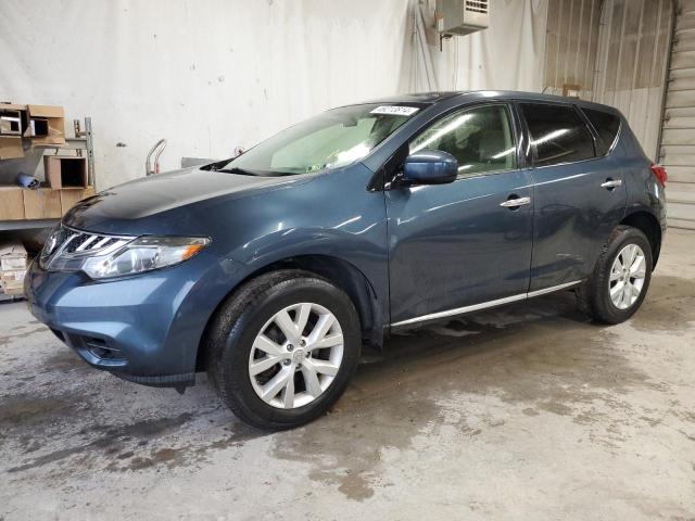 JN8AZ1MW4EW508141 - 2014 NISSAN MURANO S BLUE photo 1