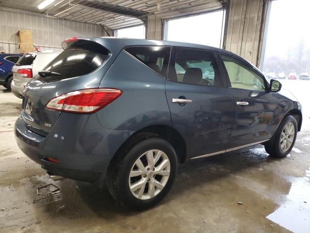 JN8AZ1MW4EW508141 - 2014 NISSAN MURANO S BLUE photo 3