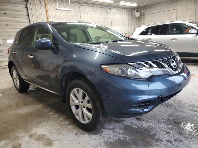 JN8AZ1MW4EW508141 - 2014 NISSAN MURANO S BLUE photo 4