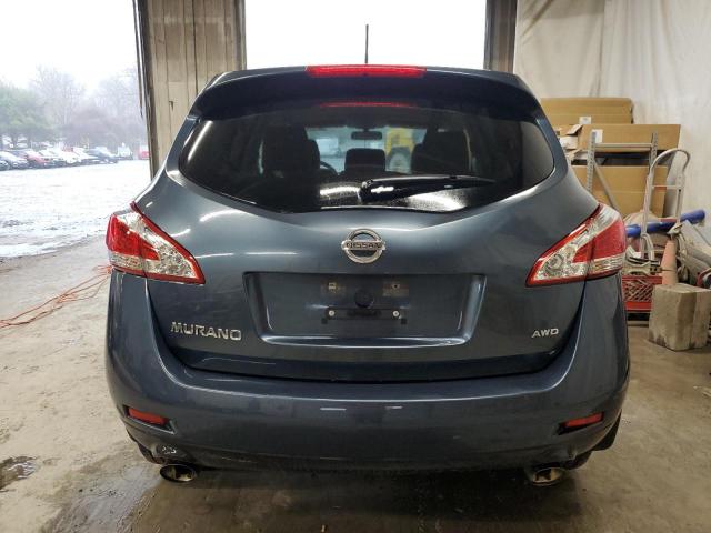 JN8AZ1MW4EW508141 - 2014 NISSAN MURANO S BLUE photo 6