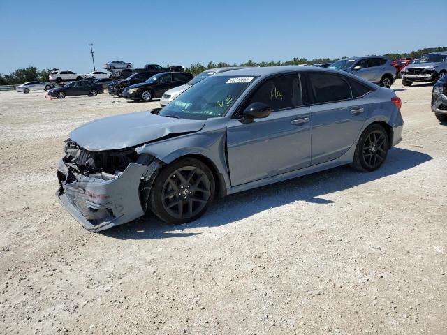 2HGFE2F53NH588684 - 2022 HONDA CIVIC SPORT 灰色 照片 1