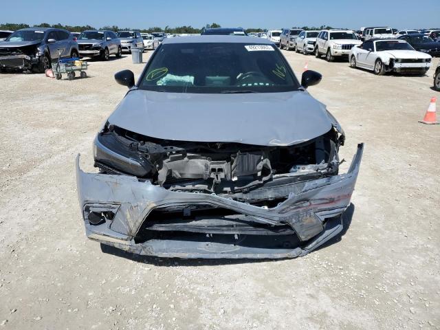 2HGFE2F53NH588684 - 2022 HONDA CIVIC SPORT GRAY photo 5