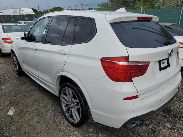 5UXWX9C55H0D95582 - 2017 BMW X3 XDRIVE28I WHITE photo 2