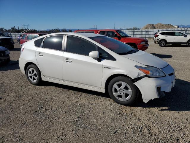 JTDKN3DU2D0351684 - 2013 TOYOTA PRIUS WHITE photo 4