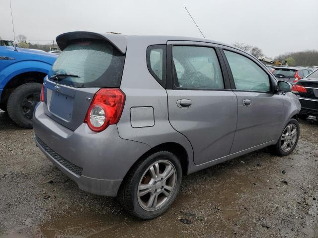 KL1TG6DE0BB222554 - 2011 CHEVROLET AVEO LT GRAY photo 3