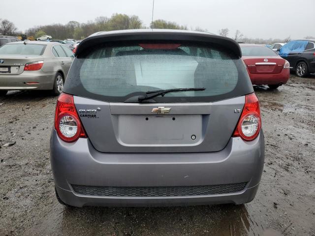 KL1TG6DE0BB222554 - 2011 CHEVROLET AVEO LT GRAY photo 6