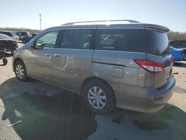 JN8AE2KP0C9038019 - 2012 NISSAN QUEST S SILVER photo 2