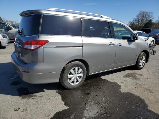 JN8AE2KP0C9038019 - 2012 NISSAN QUEST S SILVER photo 3