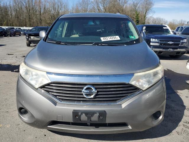 JN8AE2KP0C9038019 - 2012 NISSAN QUEST S SILVER photo 5