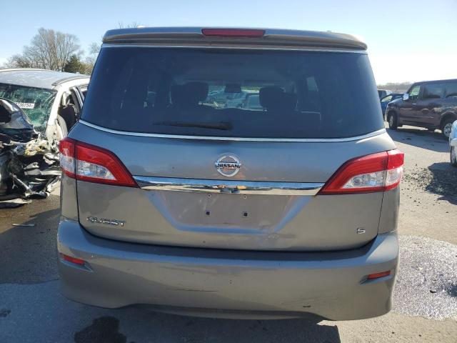 JN8AE2KP0C9038019 - 2012 NISSAN QUEST S SILVER photo 6