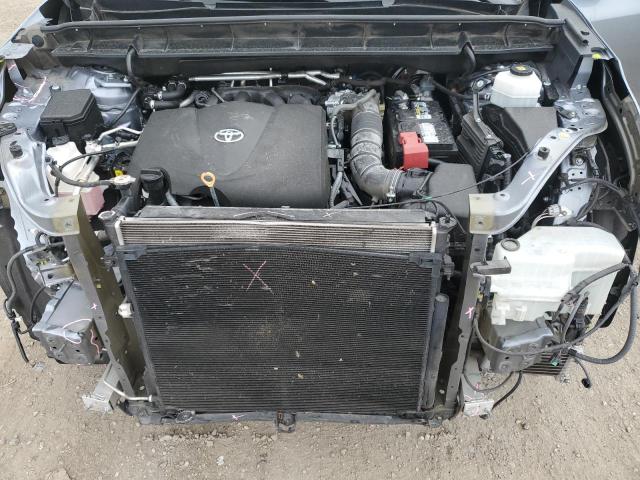 5TDHZRBH0LS034070 - 2020 TOYOTA HIGHLANDER XLE GRAY photo 11