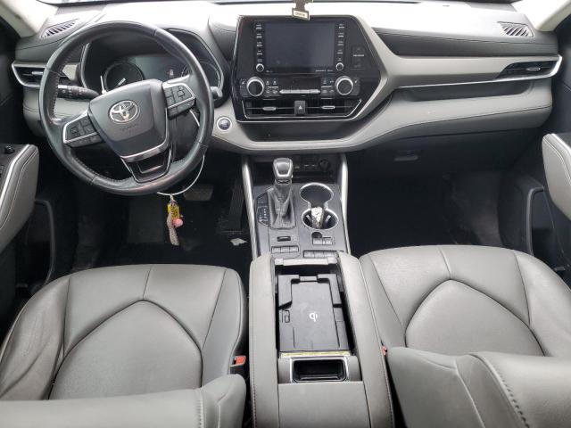 5TDHZRBH0LS034070 - 2020 TOYOTA HIGHLANDER XLE GRAY photo 8