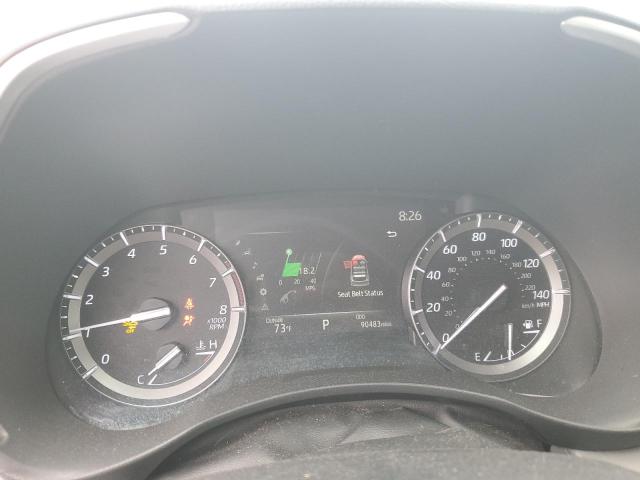 5TDHZRBH0LS034070 - 2020 TOYOTA HIGHLANDER XLE GRAY photo 9