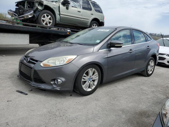 1FAHP3H20CL107581 - 2012 FORD FOCUS SEL GRAY photo 1