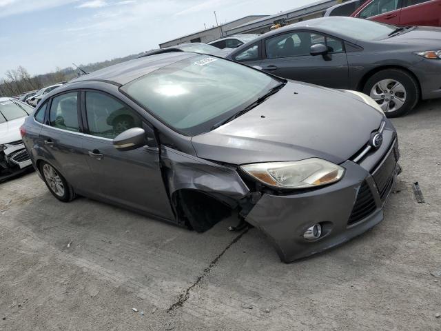 1FAHP3H20CL107581 - 2012 FORD FOCUS SEL GRAY photo 4