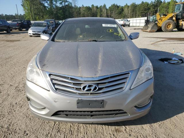 KMHFH4JGXDA295951 - 2013 HYUNDAI AZERA GLS SILVER photo 5