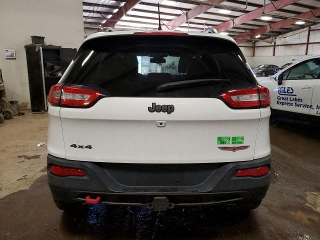 1C4PJMBS5FW685264 - 2015 JEEP CHEROKEE TRAILHAWK WHITE photo 6